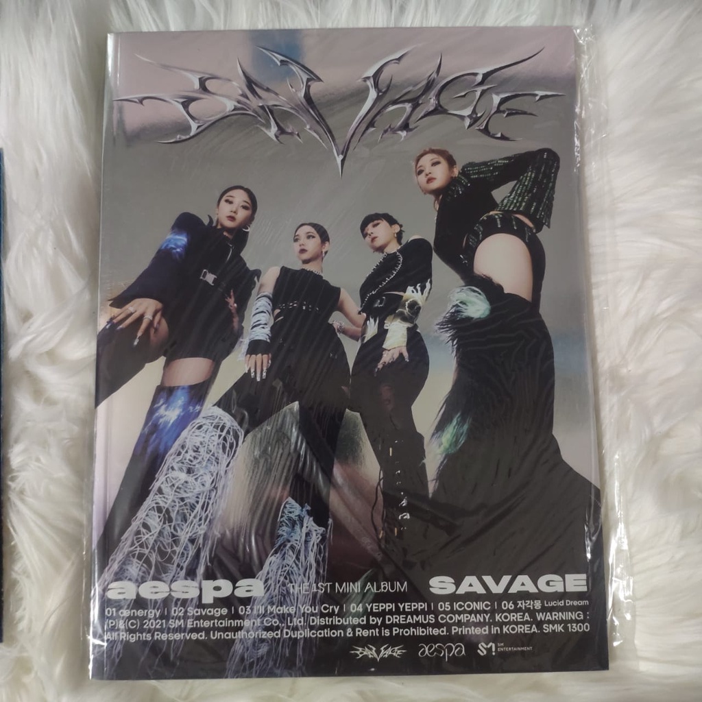 Jual Aespa Mini Album Vol Savage Shopee Indonesia