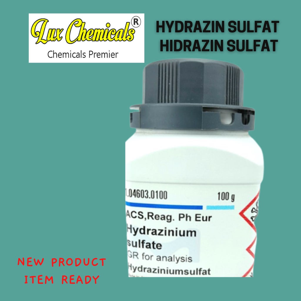 Jual Hydrazin Sulfat / Hidrazin Sulfat Pro Analisa 1 Gram Merck Best ...