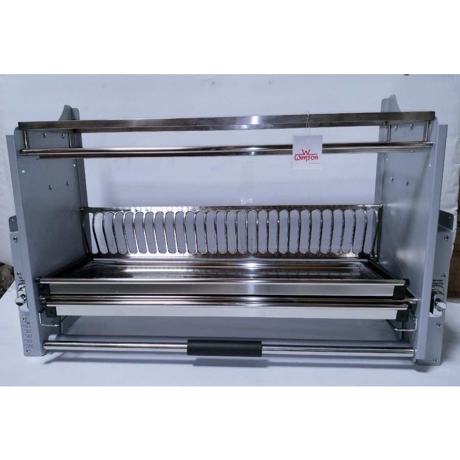 Jual JUAL Rak Tarik Elevator Basket By Winston WW 18 Plate 90 SS Piring ...