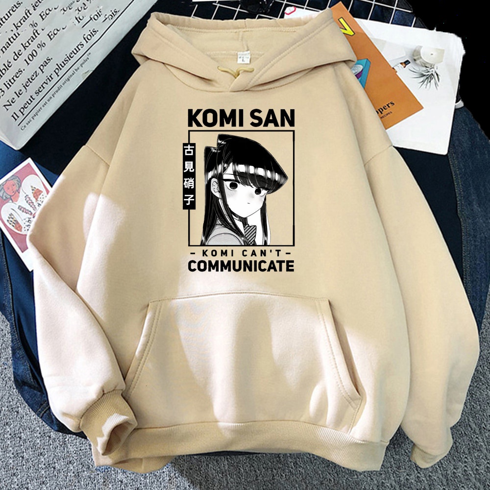 Jaket Hoodie Shouko Komi Manga Komi-san wa Comyushou desu Tops Anime Hodie  Estetik