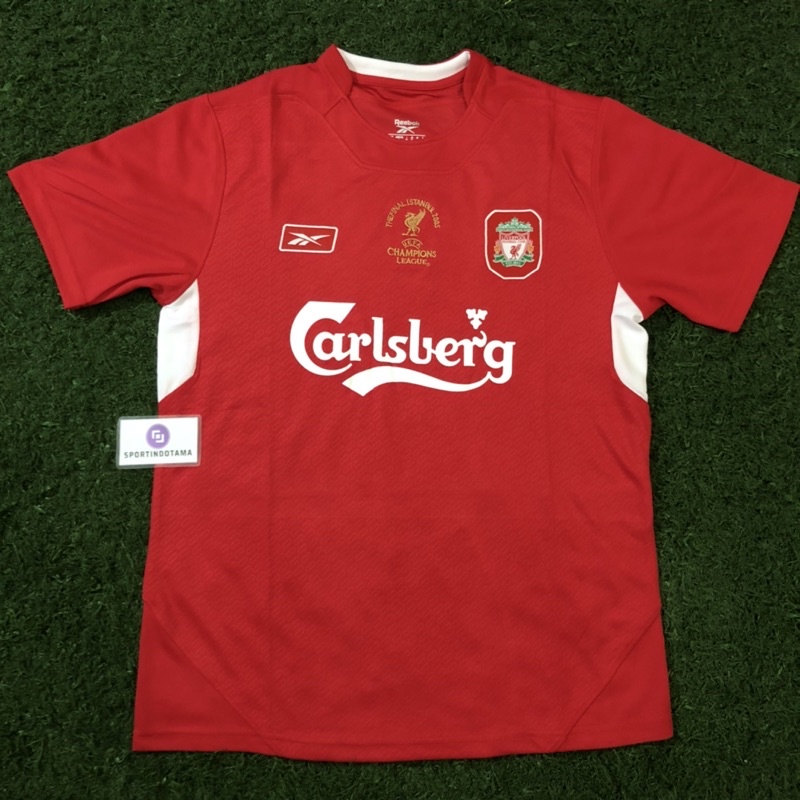 Maillot Liverpool FC – Istanbul 2005 – Rare – Objets Supplémentaires Inclus