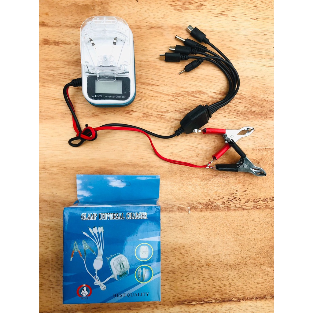 Jual PREMIUM CHARGER AC/DC AKI MOTOR/MOBIL 12 V 6 IN 1 + DESKTOP ...