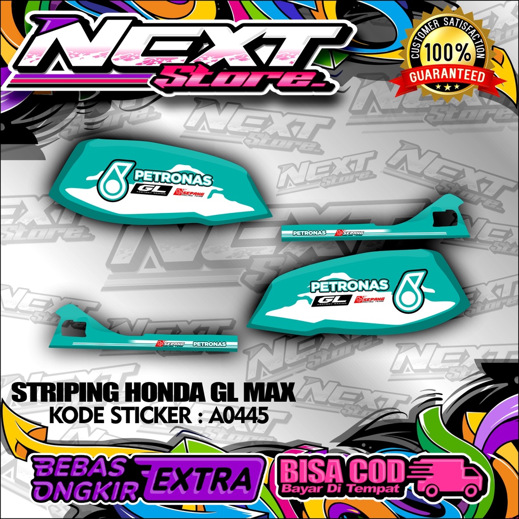 Jual STICKER PETRONAS,FLORIDINA,SPRITE BISA UNTUK ALL MOTOR HOLOGRAM ...