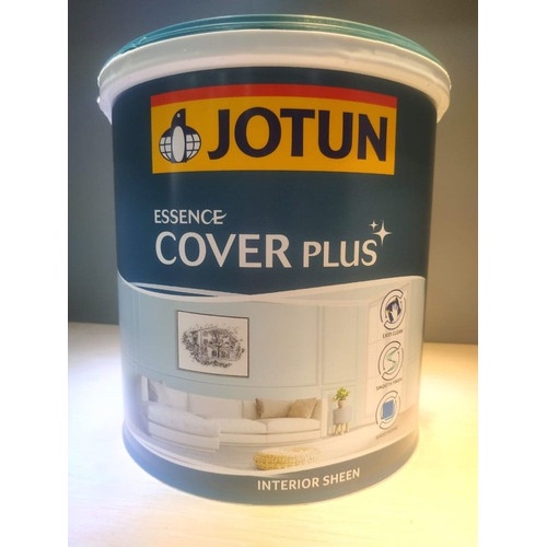 Jual Jotun Cover Plus Cat Tembok Sheen Kilap Pail Cat Tembok Dalam Ruangan Ukuran 18 Liter 9452