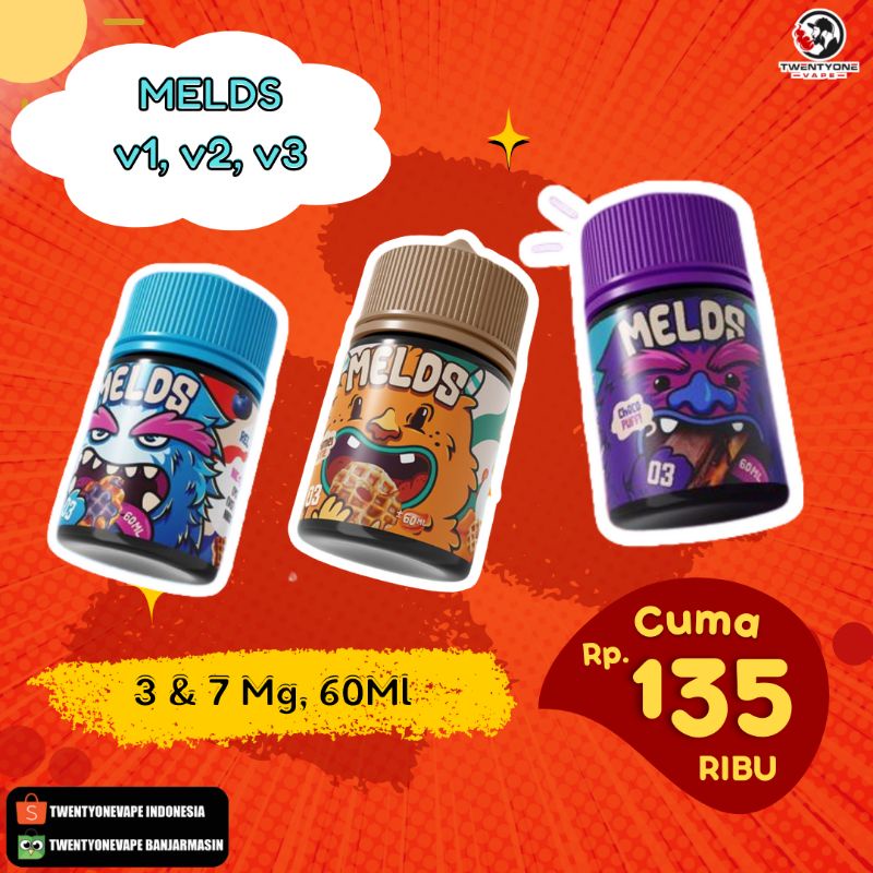 Jual MELDS V1 V2 V3 60ml | Shopee Indonesia
