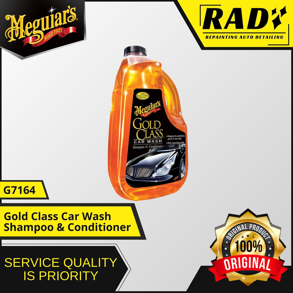 Jual Meguiars Gold Class Car Wash Shampoo & Conditioner G7164 Meguiar's ...