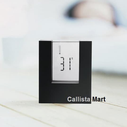 Jual MINISO Digital Transparent LCD Alarm Clock - Jam Meja Digital ...