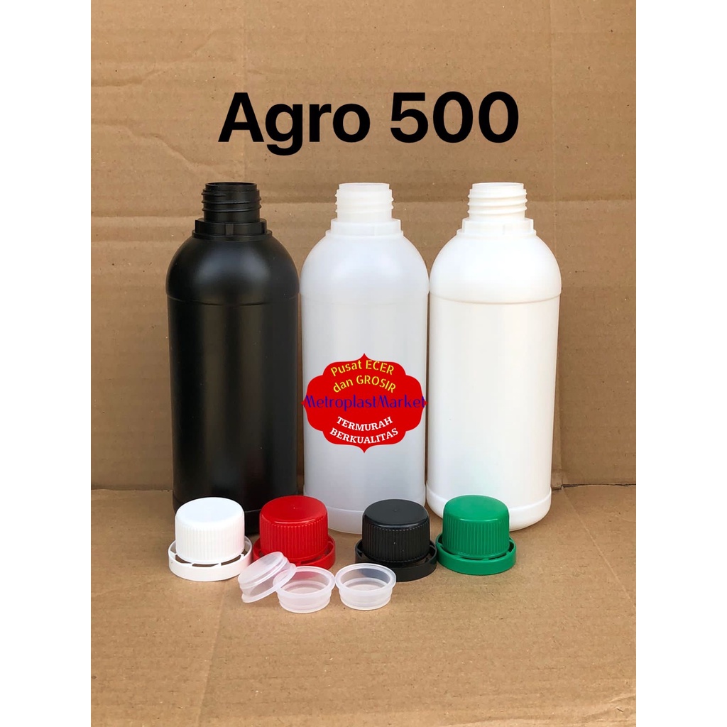 Jual Botol LABOR 500 ml 500ml AGRO 500 ml 500ml Botol HDPE 500 ml 500ml ...