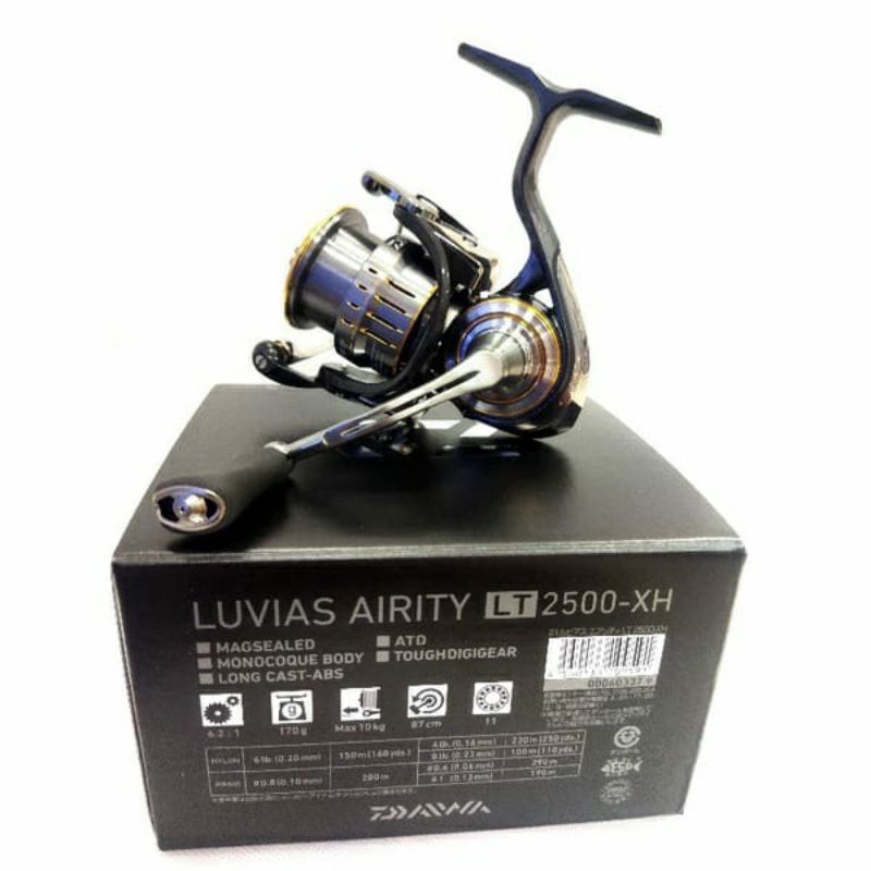 Jual Reel Daiwa LUVIAS AIRITY 2500XH|3000S-CXH|Made in japan|Lomba