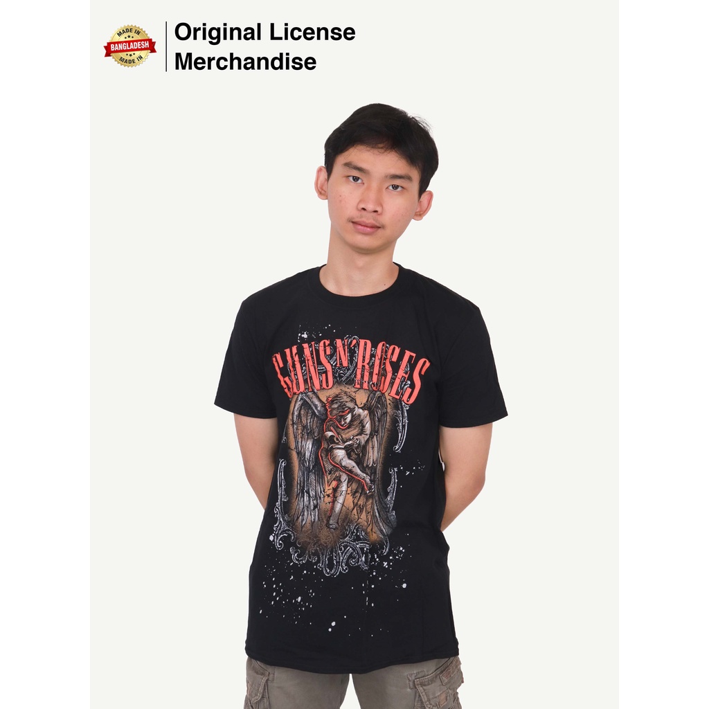 rockshirts GUNS N´ ROSES APPETITE FOR DESTRUCTION LIVE SKULLS - T-shirt print - black/zwart
