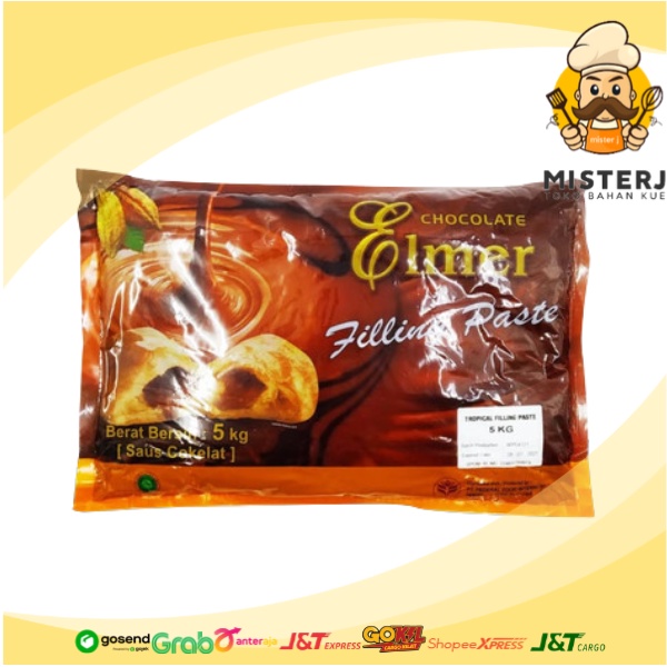 Jual Elmer Choco Filling Paste Tropical | 250 Gram | 500 Gram | 1 Kg ...