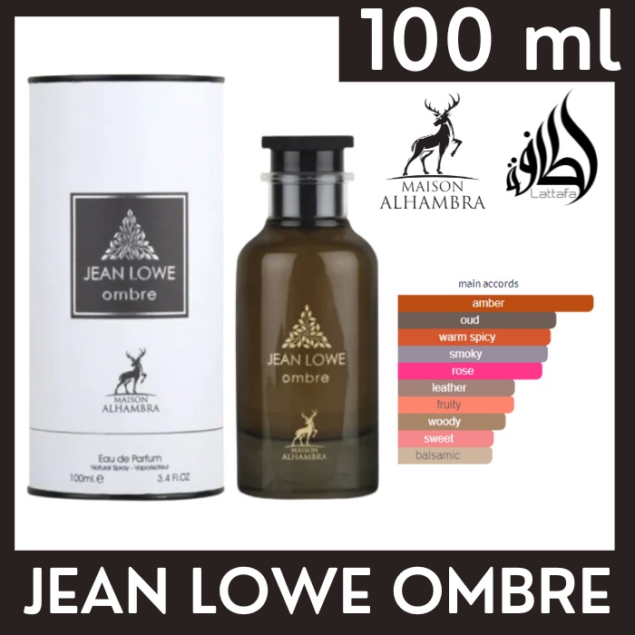 Jual Decant Lattafa Maison Alhambra Jean Lowe Ombre for Unisex EDP