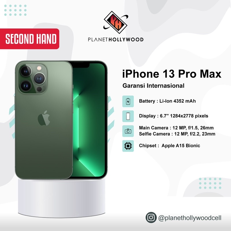 Jual 13 Pro Max - SecondHand Unit | Shopee Indonesia