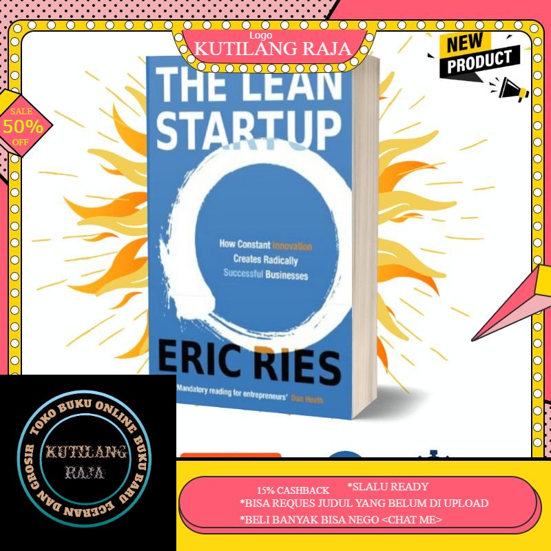 Jual Buku The Lean Startup - Eric Ries( English ) | Shopee Indonesia