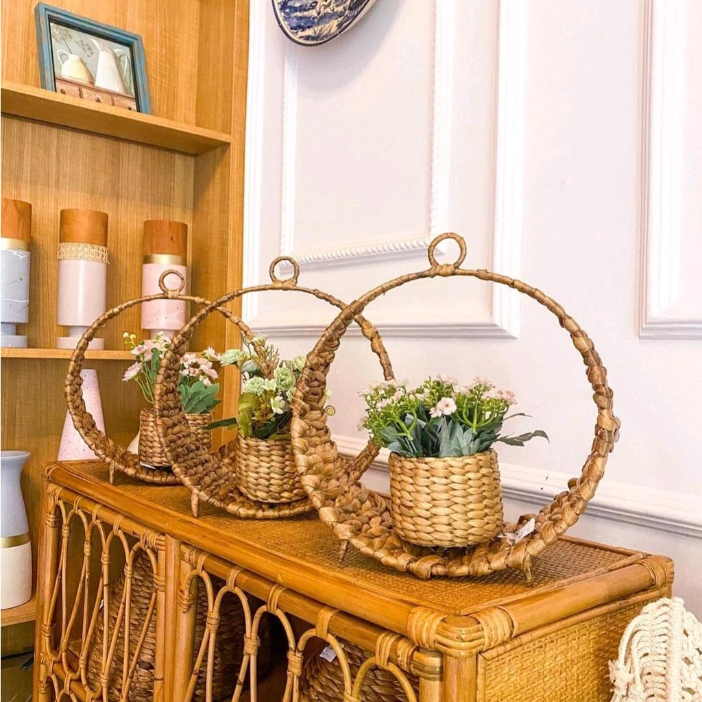 Jual dekorasi meja aesthetic hiasan meja tamu pajangan meja tamu vas