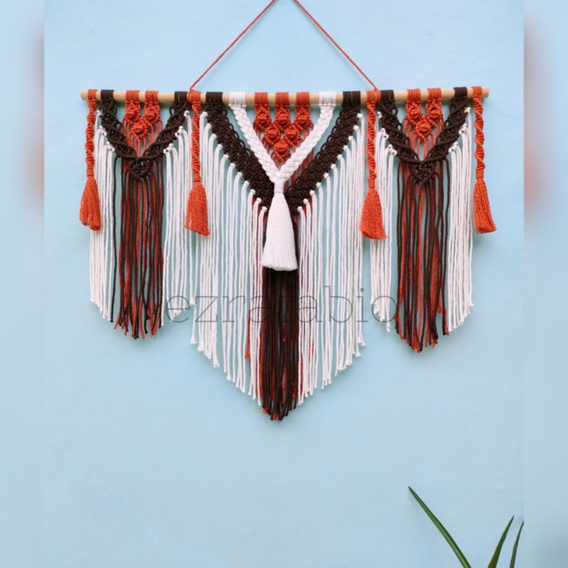 Jual Macrame Wall Hanging Dekorasi Dinding X Cm Shopee Indonesia