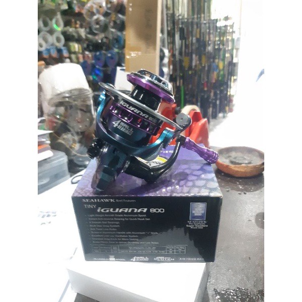 Jual reel seahawk tiny iguana 800 | Shopee Indonesia