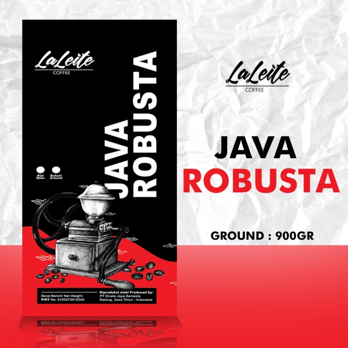Jual Kopi Java Robusta 900g - Ground (bubuk) | Shopee Indonesia