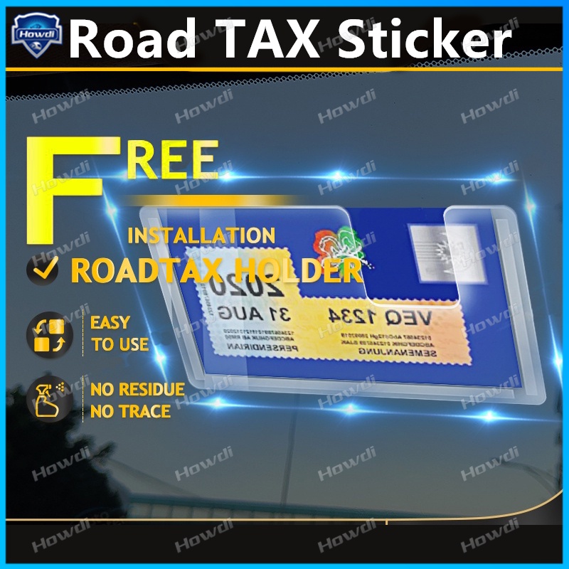Jual Stiker Holder Roadtax Dapat Dilepas Shopee Indonesia