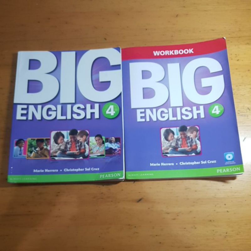 Jual Buku Big English 4, Students Book, Workbook, Pearson, Mario ...
