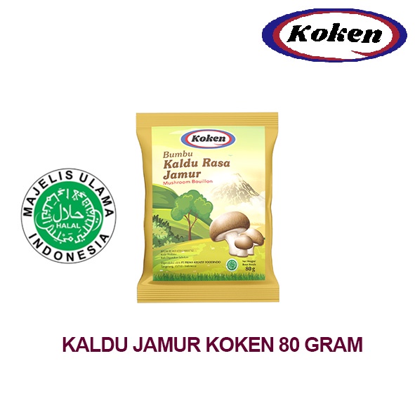 Jual Koken Food Kaldu Rasa Jamur 80g Shopee Indonesia