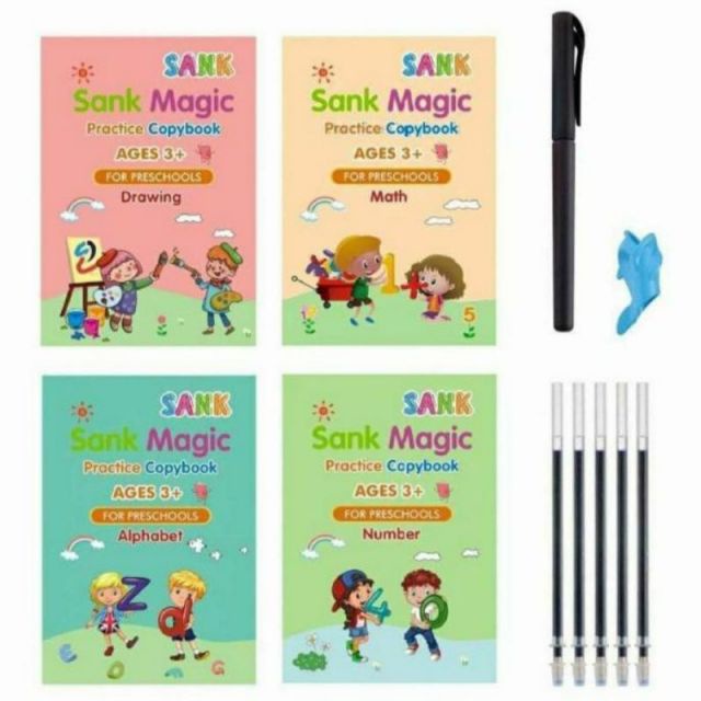 Jual BUKU SANK MAGIC BOOK 3+ / MAGIC SANK BOOK/ BUKU BELAJAR MENULIS ...