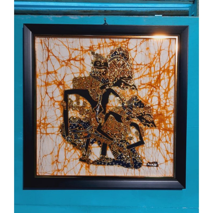 Jual Lukisan Batik Rama Shinta 30x30 dan frem | Shopee Indonesia