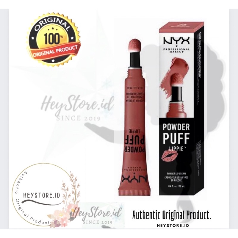 Jual Powder Puff Lippie Powder Lip Cream ORI Shopee Indonesia