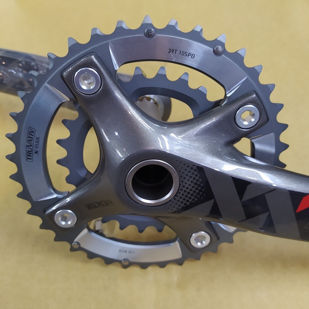 Jual Crank Gear Sram XX Double 39-26t Arm 170mmTitanium Tanpa BB Original |  Shopee Indonesia