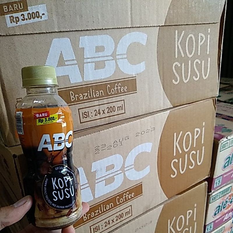 Jual Baru 1 Dus Kopi Abc Botol 200ml Isi 24 Botol Shopee Indonesia 7803