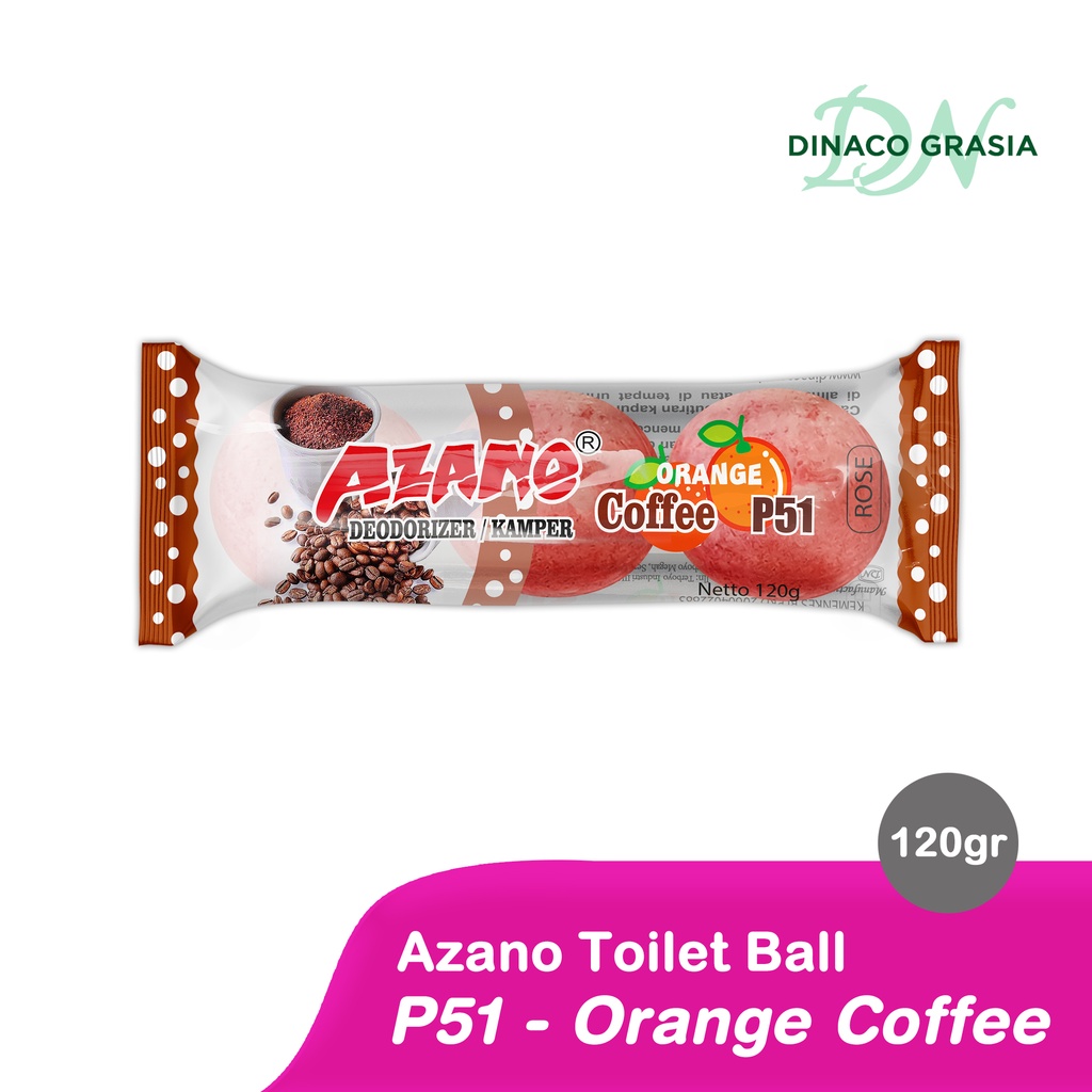 Jual Azano P51-KOPI COFFEE Kamper Ball Toilet - 120 gr | Shopee Indonesia