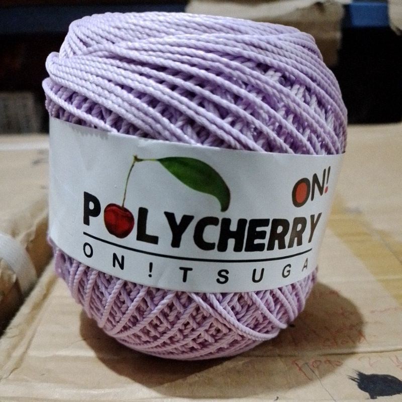 Jual Benang rajut polos Polycherry Onitsuga | Shopee Indonesia