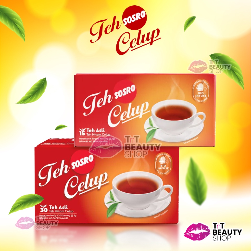 Jual Teh Celup Series Teh Celup Sosro Teh Celup Cap Botol Hijau Teh Celup Poci Teh Hitam