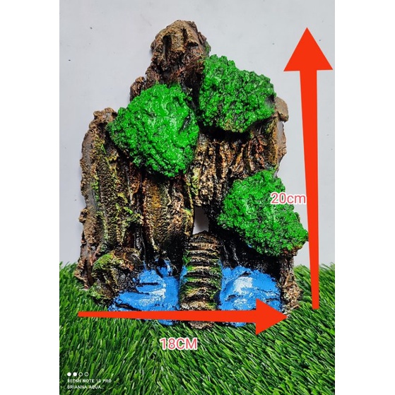 Jual tebing hiasan aquascape p18cm | Shopee Indonesia