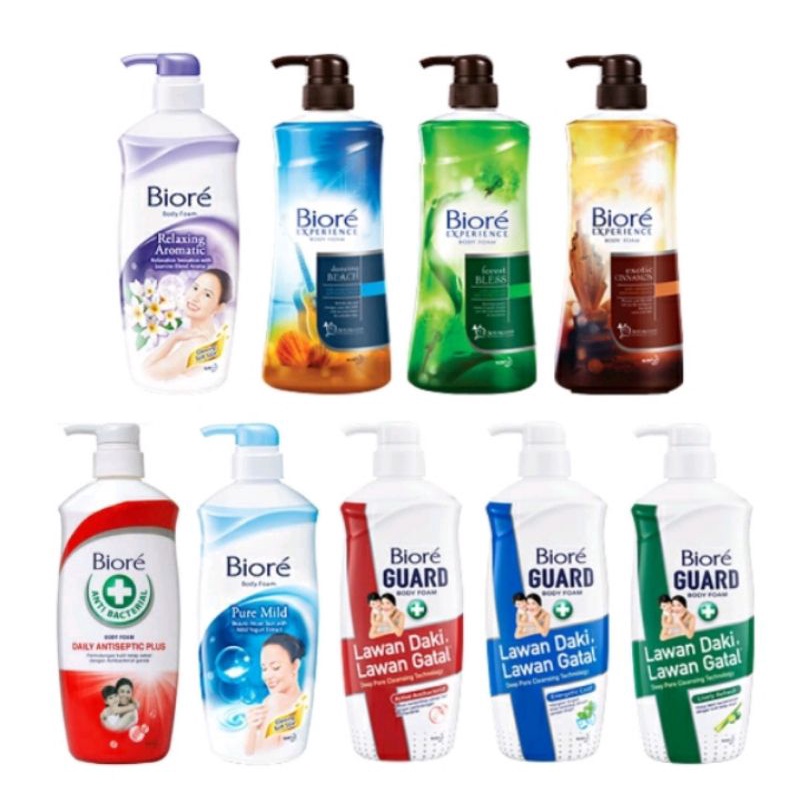 Jual BIORE BODY WASH 550 ML Shopee Indonesia