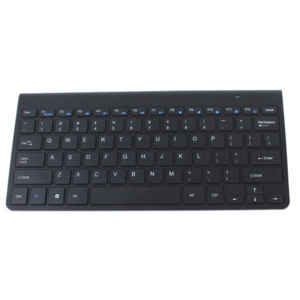 Jual Unik Wireless Mini Keyboard Portable Windows 7 10 Hitam Limited ...