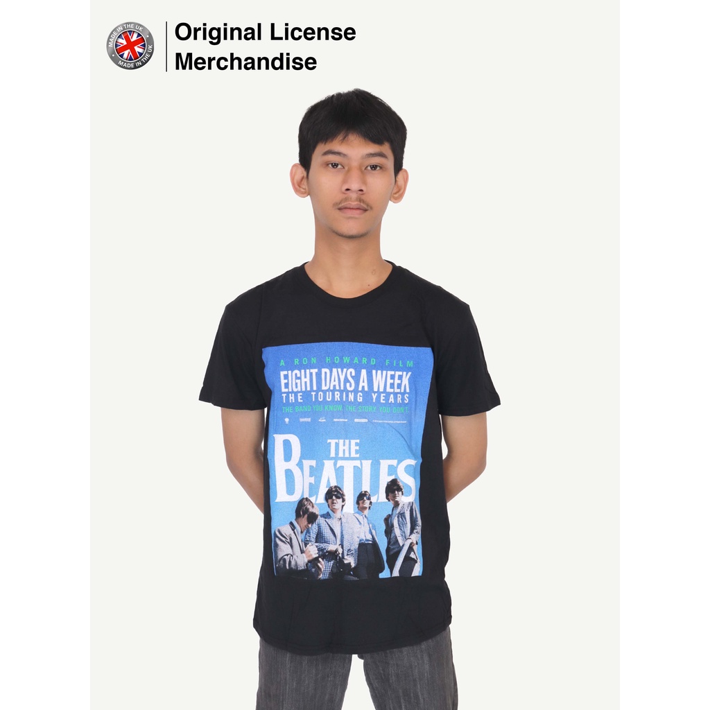 jual-kaos-baju-motif-pria-wanita-pendek-casual-rock-band-musik-beatles