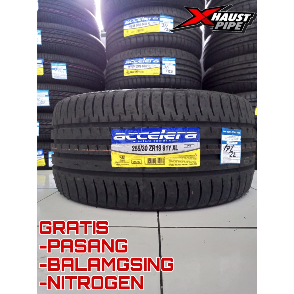 Jual ban mobil accelera phi ukuran 255 30 r19 ban lokal awet murah ...