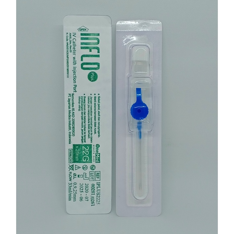Jual Inflo18 Inflo 20 Inflo 22 Inflo 26 IV Catheter Inflo Plus 20 Inflo