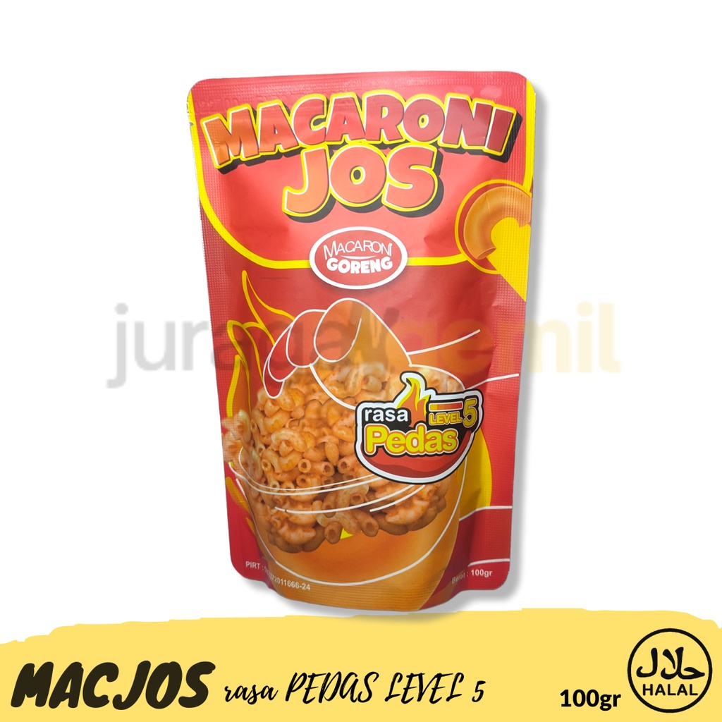 Jual Promo Macaroni Jos Cemilan Makaroni Goreng Aneka Rasa Varian