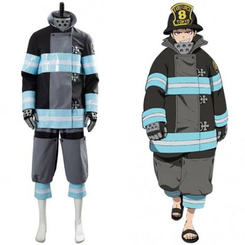 Jual fire force costume cosplay (MAKER) | Shopee Indonesia