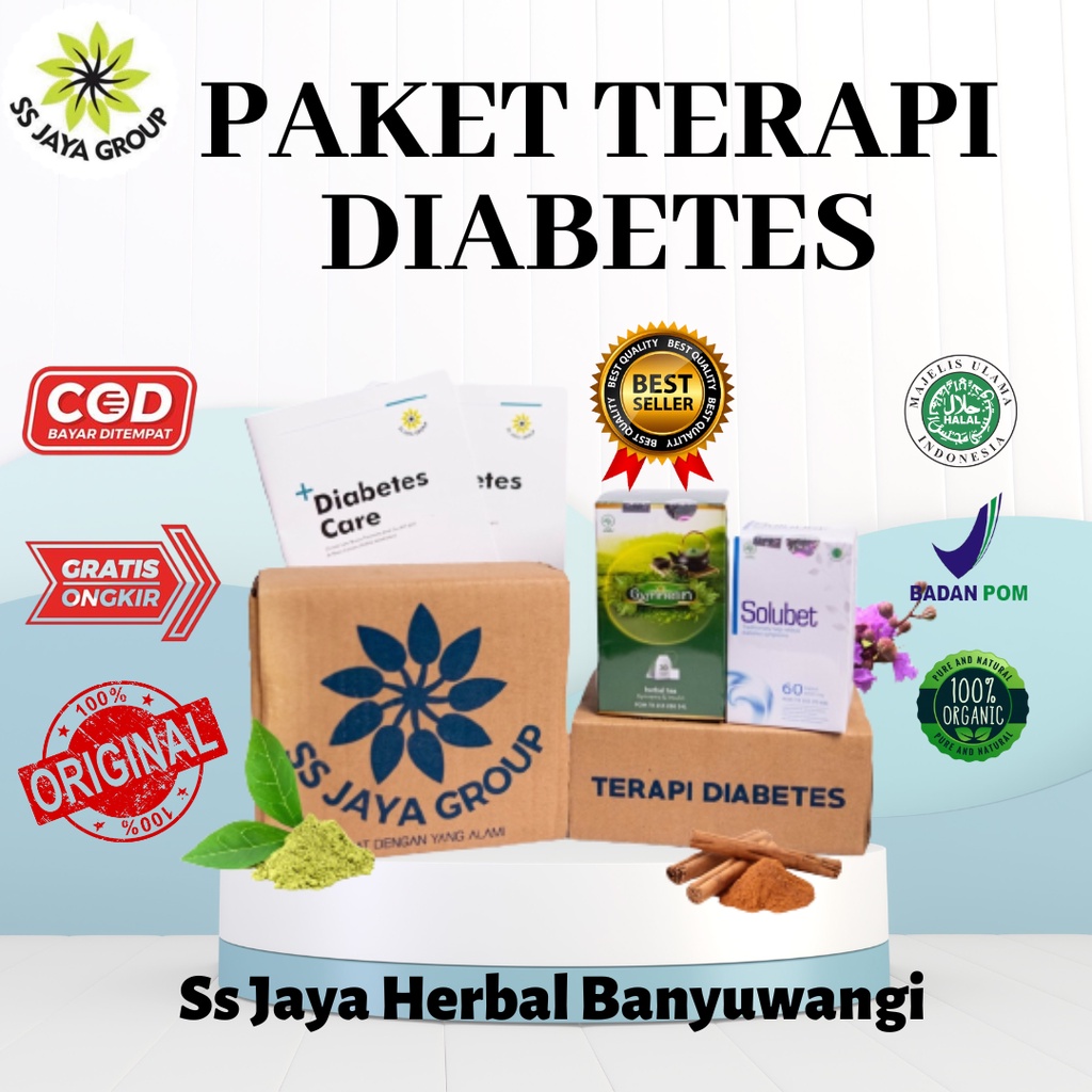 Jual PAKET SOLUBET Obat Diabetes Paling Ampuh ( Teh Gymnelin , Solubet ...