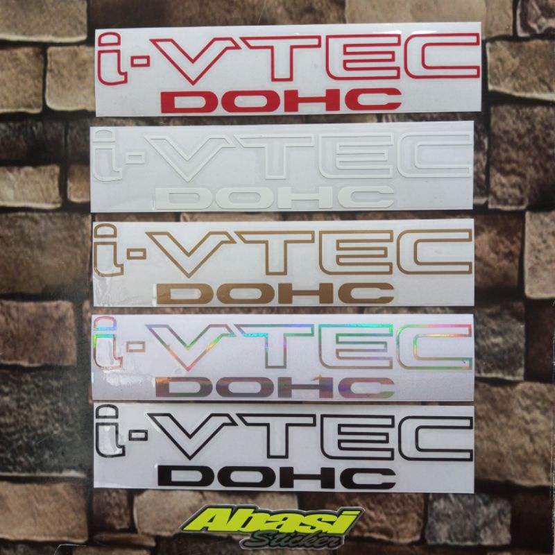 Jual STICKER CUTTING I - VTEC DOHC | Shopee Indonesia