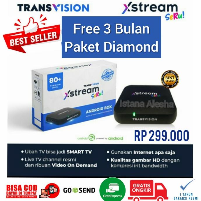 Jual Xstream Seru Transvision Android Tv Box Shopee Indonesia