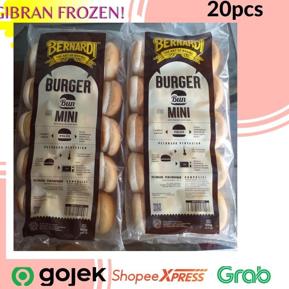 Jual Star 10.10 Frozen Food Paket Roti Burger Bernardi Horeca Mini