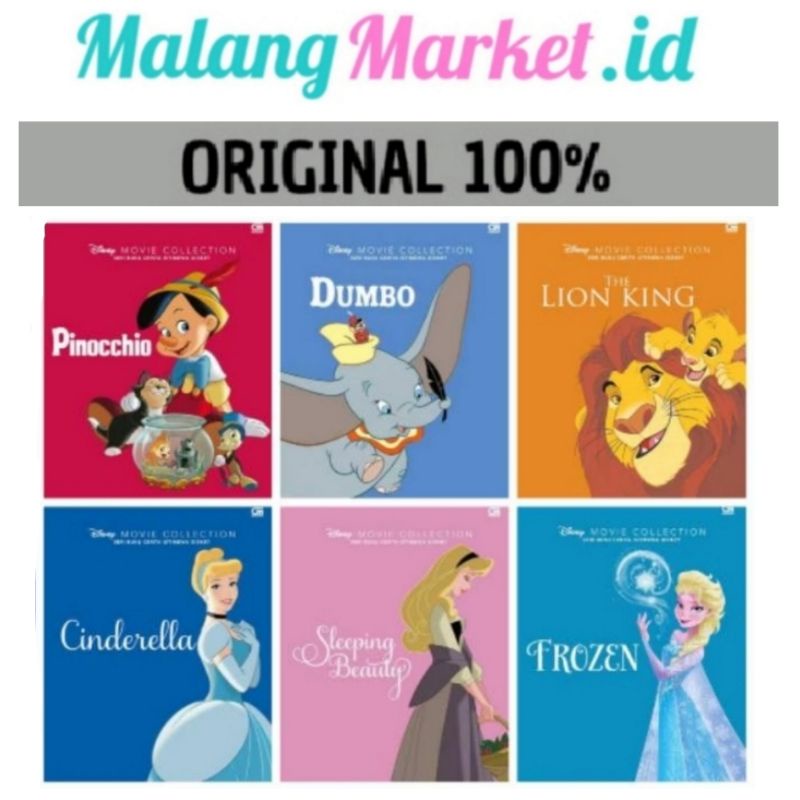 Jual Disney Movie Collection Cinderella Buku cerita Disney buku cerita ...
