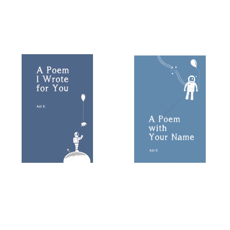 Jual A POEM I WROTE FOR YOU & A Poem with Your Name | Shopee Indonesia