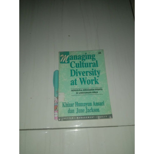 Jual Buku Managing Cultural Diversity At Work Mengelola Keragaman ...