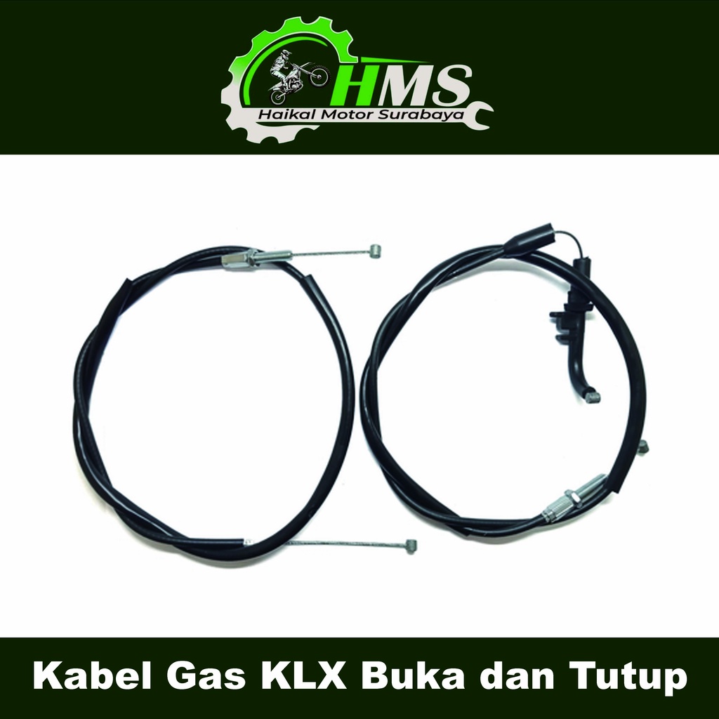 Jual Kabel Gas Klx Close Dan Open Cable Tali Kawat Throttle Gas