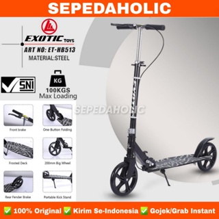 Jual Scooter EXOTIC ET HB 513 / 511 / 512 / ST 2022 Skuter Otoped